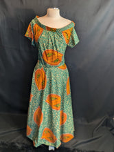 African print dress