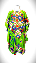 Green African dress